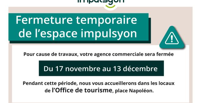 Déménagement de l'espace impulsyon
