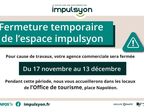 Déménagement de l'espace impulsyon